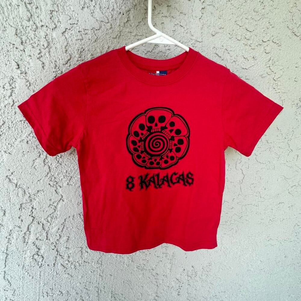 Junk food red baby tee 8 kalacas